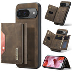 DG.MING M2 Series 3-Fold Multi Card Bag + custodia magnetica per telefono, For Google Pixel 9 / 9 Pro, For Google Pixel 8a, For Google Pixel 7a, For Google Pixel 6
