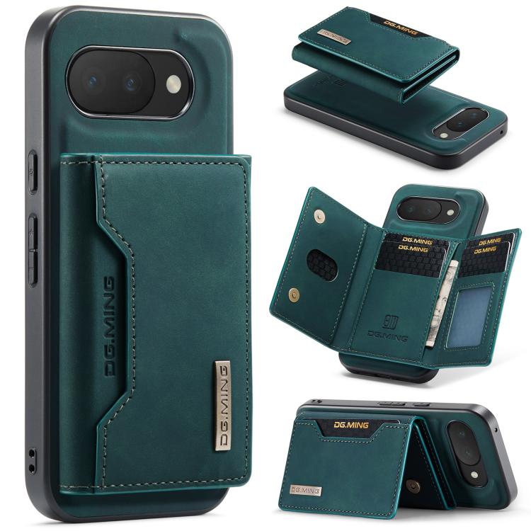 DG.MING M2 Series 3-Fold Multi Card Bag + custodia magnetica per telefono, For Google Pixel 11 Pro XL, For Google Pixel 11, For Google Pixel 11 Pro, For Google Pixel 10a