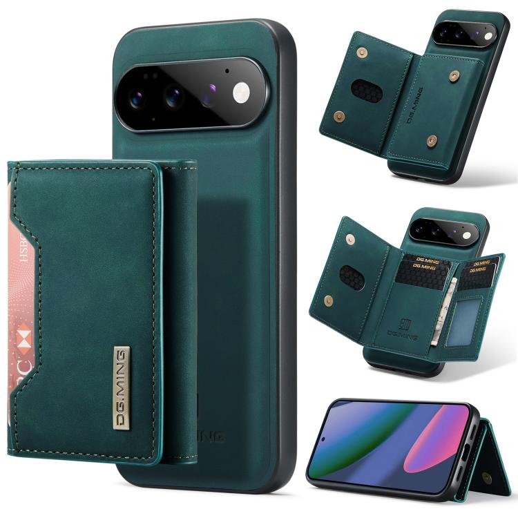 DG.MING M2 Series 3-Fold Multi Card Bag + custodia magnetica per telefono, For Google Pixel 11 Pro XL, For Google Pixel 11, For Google Pixel 11 Pro, For Google Pixel 10a