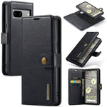 Custodia per telefono in pelle magnetica staccabile con struttura Crazy Horse DG.MING, For Google Pixel 10 Pro XL, For Google Pixel 10 / 10 Pro, For Google Pixel 9a, For Google Pixel 8a