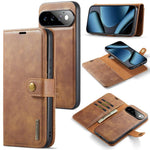 Custodia per telefono in pelle magnetica staccabile con struttura Crazy Horse DG.MING, For Google Pixel 11 Pro XL, For Google Pixel 11, For Google Pixel 11 Pro, For Google Pixel 10a