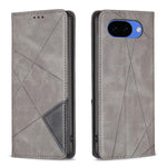 Custodia per telefono in pelle magnetica con trama a rombo, For Google Pixel 11a, For Google Pixel 11 / 11 Pro, For Google Pixel 10a, For Google Pixel 8a