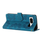 Custodia per cellulare in pelle con motivo floreale in rilievo, For Google Pixel 8, For Google Pixel 8 Pro, For Google Pixel 7, For Google Pixel 7 Pro