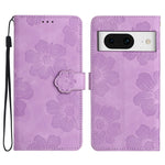 Custodia per cellulare in pelle con motivo floreale in rilievo, For Google Pixel 8, For Google Pixel 8 Pro, For Google Pixel 7, For Google Pixel 7 Pro