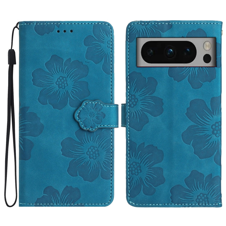 Custodia per cellulare in pelle con motivo floreale in rilievo, For Google Pixel 8, For Google Pixel 8 Pro, For Google Pixel 7, For Google Pixel 7 Pro