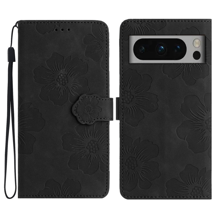 Custodia per cellulare in pelle con motivo floreale in rilievo, For Google Pixel 8, For Google Pixel 8 Pro, For Google Pixel 7, For Google Pixel 7 Pro