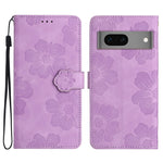 Custodia per cellulare in pelle con motivo floreale in rilievo, For Google Pixel 8, For Google Pixel 8 Pro, For Google Pixel 7, For Google Pixel 7 Pro
