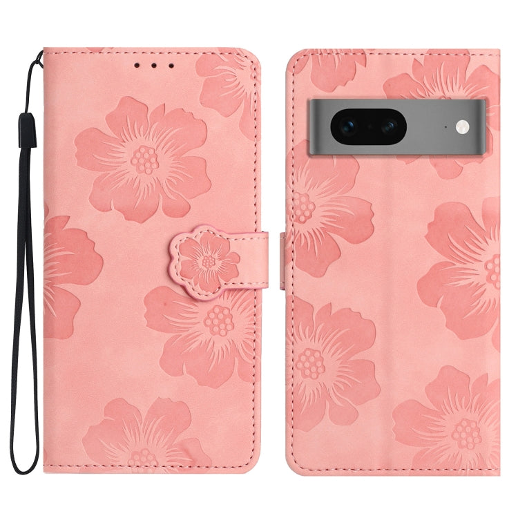 Custodia per cellulare in pelle con motivo floreale in rilievo, For Google Pixel 8, For Google Pixel 8 Pro, For Google Pixel 7, For Google Pixel 7 Pro