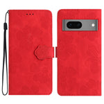 Custodia per cellulare in pelle con motivo floreale in rilievo, For Google Pixel 8, For Google Pixel 8 Pro, For Google Pixel 7, For Google Pixel 7 Pro