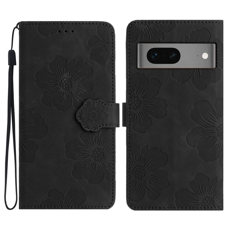 Custodia per cellulare in pelle con motivo floreale in rilievo, For Google Pixel 8, For Google Pixel 8 Pro, For Google Pixel 7, For Google Pixel 7 Pro