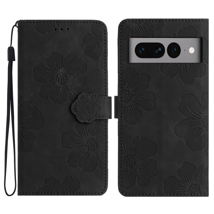 Custodia per cellulare in pelle con motivo floreale in rilievo, For Google Pixel 8, For Google Pixel 8 Pro, For Google Pixel 7, For Google Pixel 7 Pro