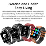 Smartwatch TK12 1,96 pollici IP67 con ECG e Bluetooth