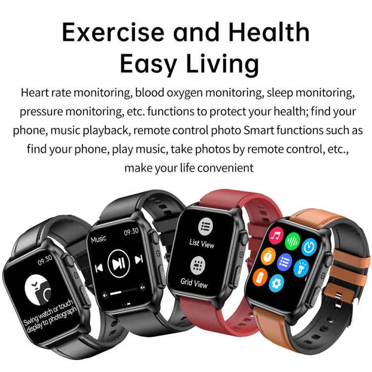 Smartwatch TK12 1,96 pollici IP67 con ECG e Bluetooth