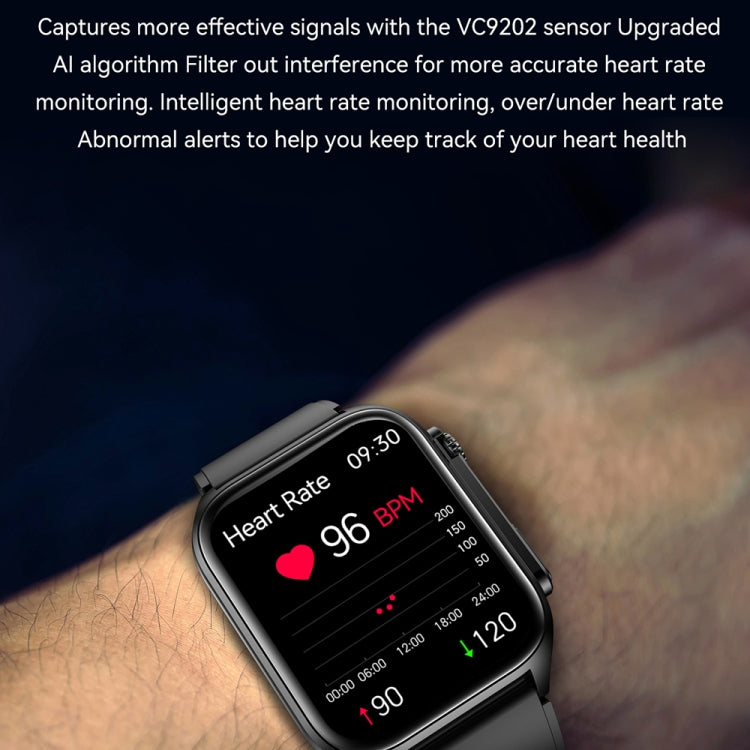 Smartwatch TK12 1,96 pollici IP67 con ECG e Bluetooth