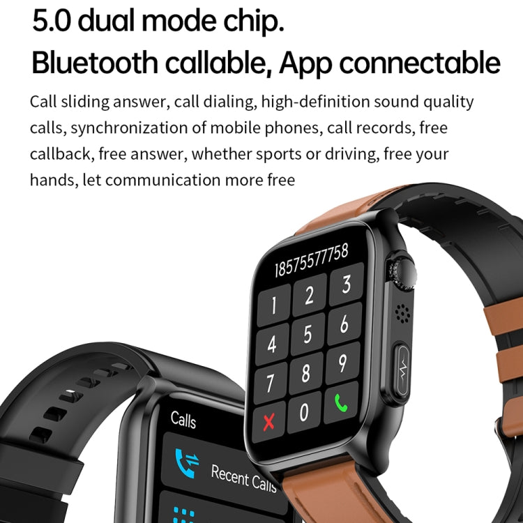 Smartwatch TK12 1,96 pollici IP67 con ECG e Bluetooth