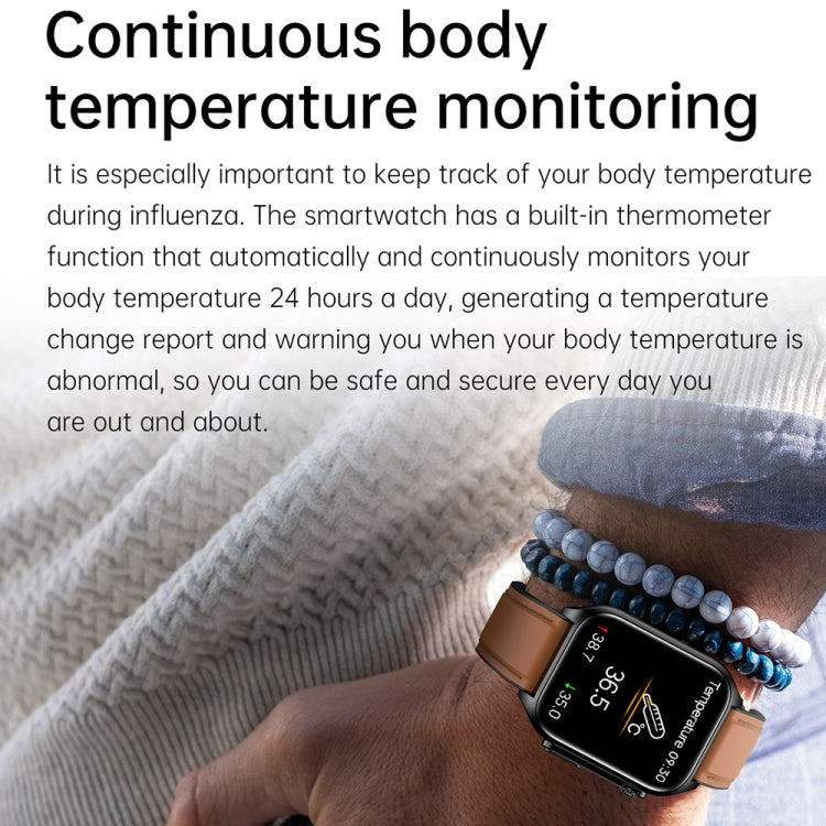 Smartwatch TK12 1,96 pollici IP67 con ECG e Bluetooth