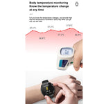 Smartwatch TK20 1,39" impermeabile IP68 con ECG e silicone
