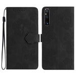 Custodia per cellulare in pelle con motivo floreale per Sony Xperia 10 VII