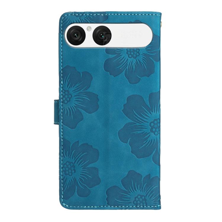 Custodia per cellulare in pelle con motivo floreale per Sony Xperia 10 VII