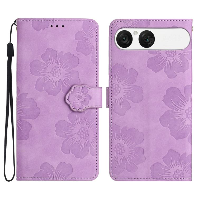 Custodia per cellulare in pelle con motivo floreale per Sony Xperia 10 VII