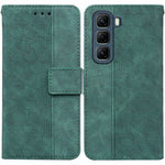 Custodia in pelle goffrata geometrica per Infinix Hot 50 Pro+ 4G