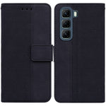 Custodia in pelle goffrata geometrica per Infinix Hot 50 Pro+ 4G