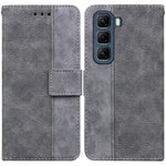 Custodia in pelle goffrata geometrica per Infinix Hot 50 Pro+ 4G