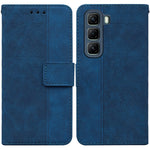 Custodia in pelle goffrata geometrica per Infinix Hot 50 Pro+ 4G