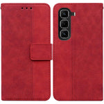 Custodia in pelle goffrata geometrica per Infinix Hot 50 Pro+ 4G