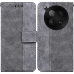 Custodia in pelle goffrata geometrica per Infinix Hot 50 Pro+ 4G