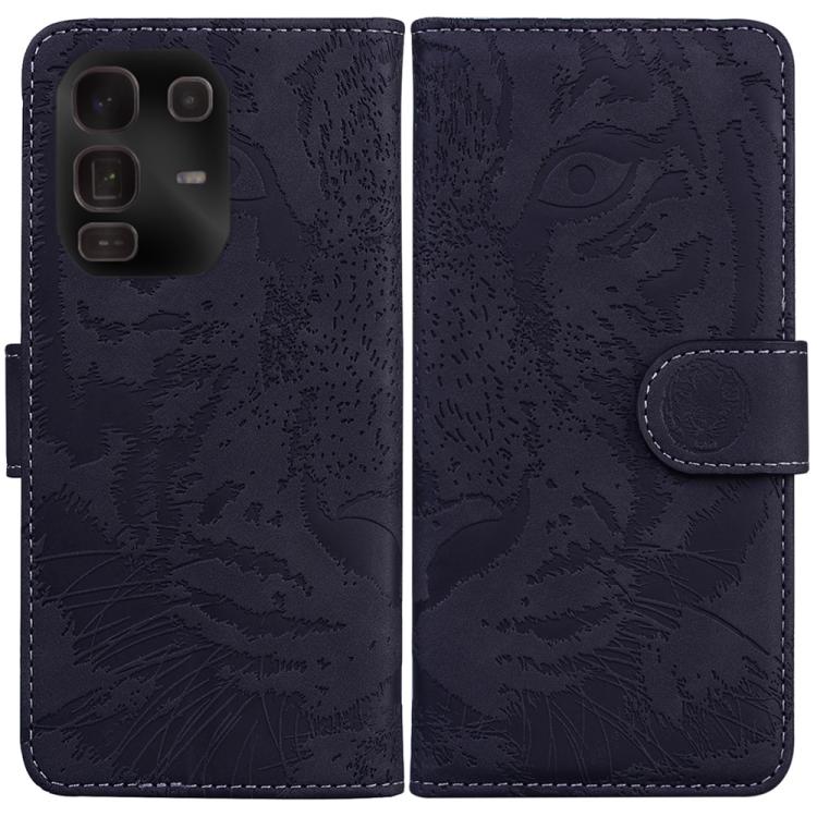 Custodia pelle con motivo a tigre per Infinix Note 50 Pro+ e Hot 50