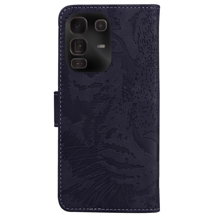 Custodia pelle con motivo a tigre per Infinix Note 50 Pro+ e Hot 50