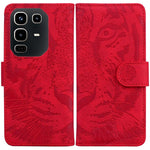 Custodia pelle con motivo a tigre per Infinix Note 50 Pro+ e Hot 50