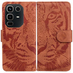 Custodia pelle con motivo a tigre per Infinix Note 50 Pro+ e Hot 50