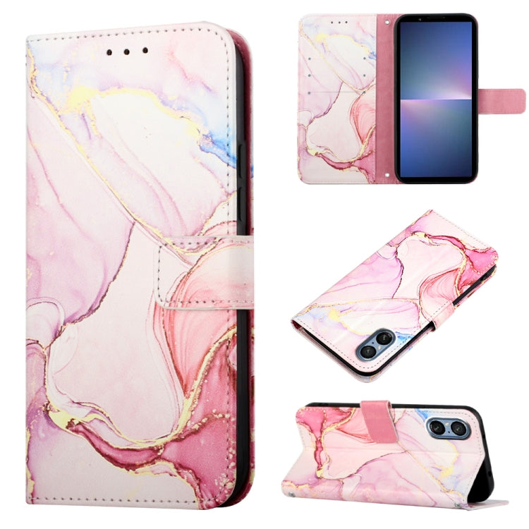 Custodia in pelle con supporto orizzontale per Sony Xperia 1 VIII