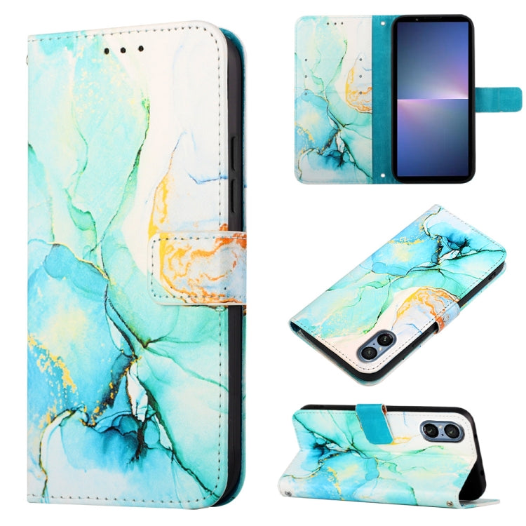 Custodia in pelle con supporto orizzontale per Sony Xperia 1 VIII