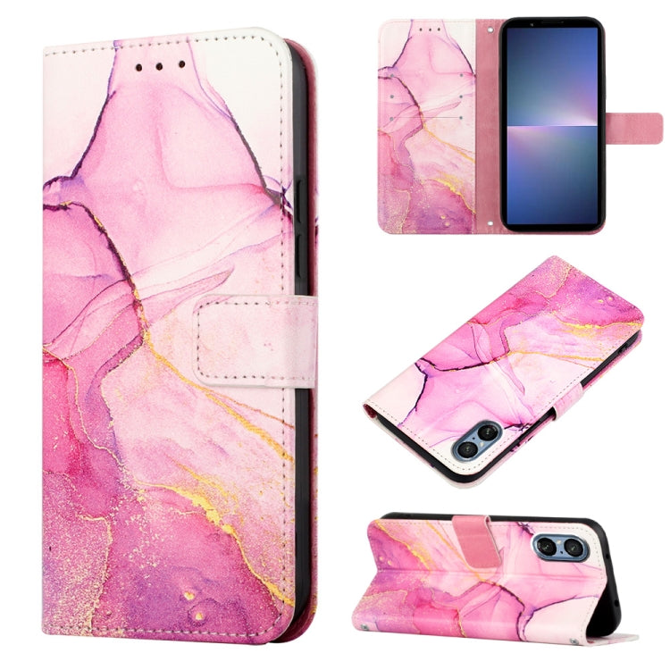 Custodia in pelle con supporto orizzontale per Sony Xperia 1 VIII