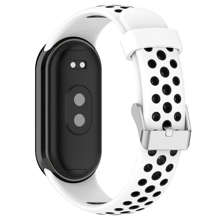 Cinturino in silicone bicolore per Xiaomi Mi Band 8