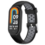 Cinturino in silicone bicolore per Xiaomi Mi Band 8