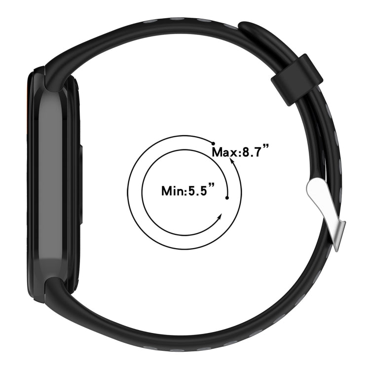 Cinturino in silicone bicolore per Xiaomi Mi Band 8
