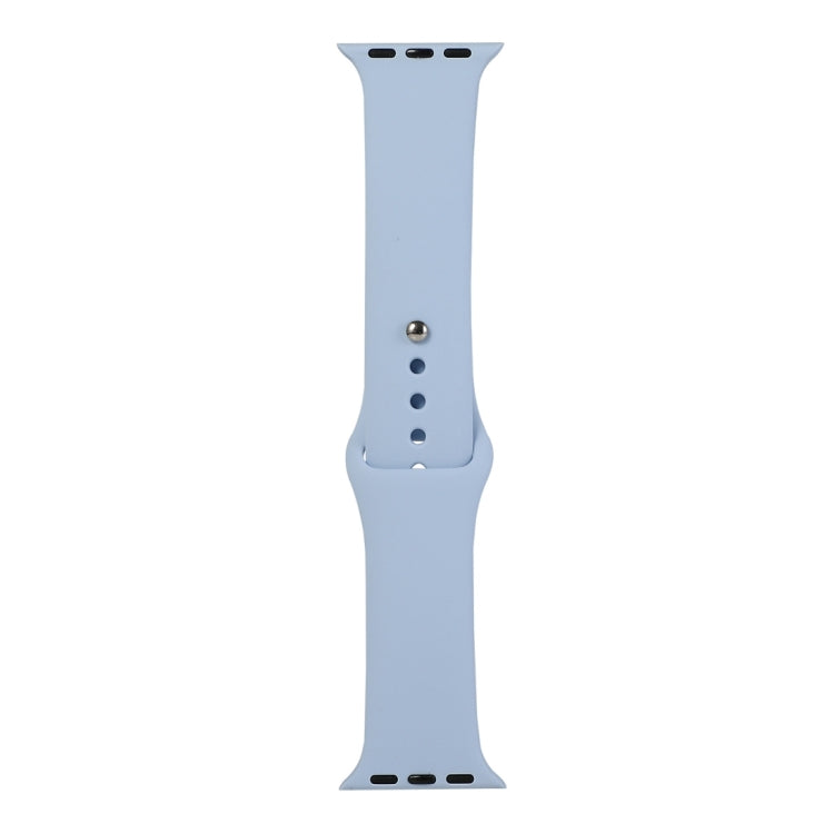 Cinturino di ricambio per orologio in silicone, sezione corta (femmina), For Apple Watch Ultra 49mm / Series 8&7 45mm / SE 2&6&SE&5&4 44mm / 3&2&1 42mm
