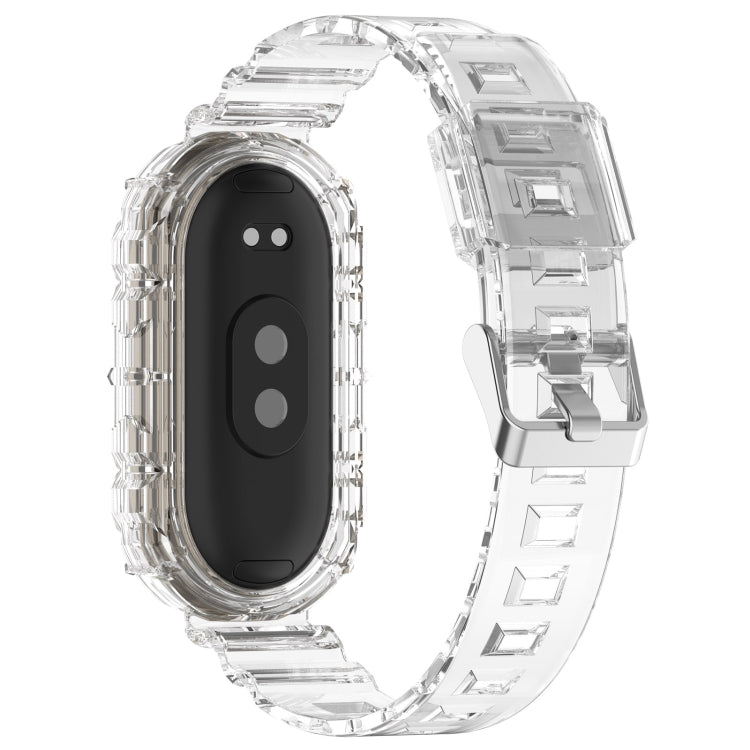 Cinturino in silicone trasparente per Xiaomi Mi Band 8