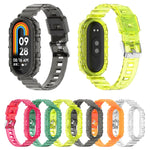 Cinturino in silicone trasparente per Xiaomi Mi Band 8