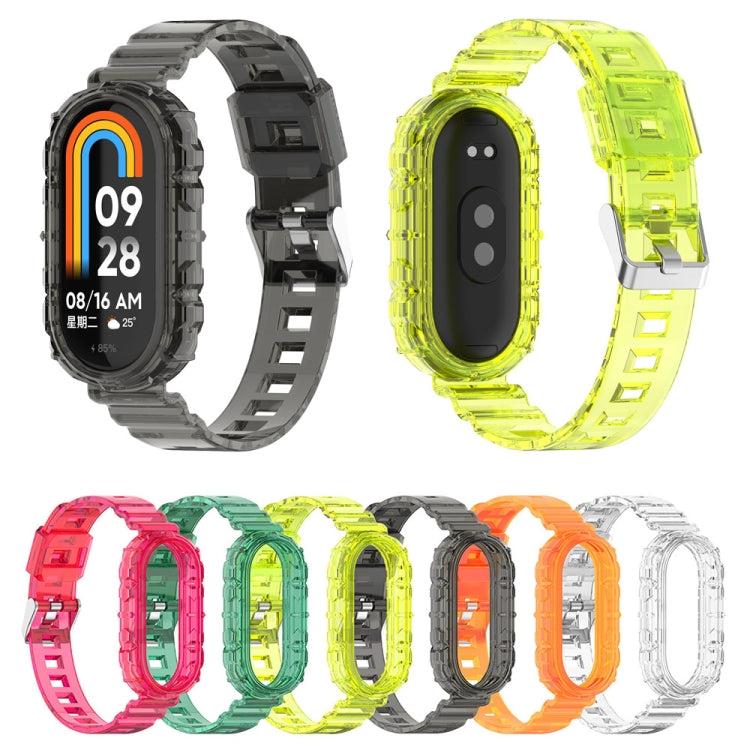 Cinturino in silicone trasparente per Xiaomi Mi Band 8