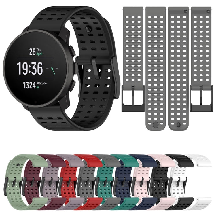 Cinturino in silicone ricambio per Suunto 9 Peak Pro 22mm