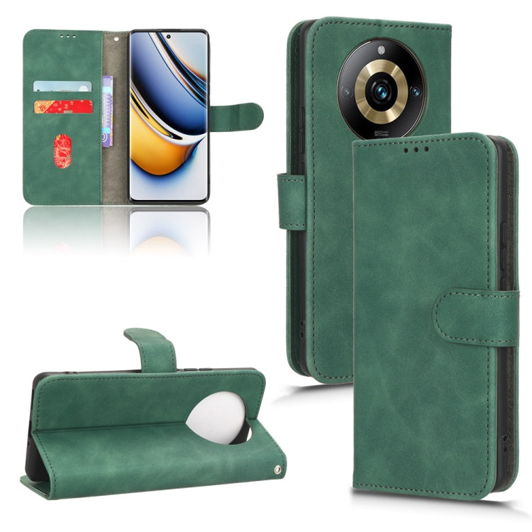 Custodia in pelle con vibrazione magnetica per Realme 11 5G e 11X 5G