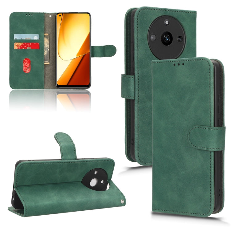 Custodia in pelle con vibrazione magnetica per Realme 11 5G e 11X 5G