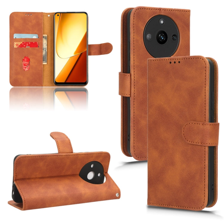 Custodia in pelle con vibrazione magnetica per Realme 11 5G e 11X 5G