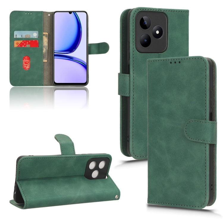 Custodia in pelle con vibrazione magnetica per Realme 11 5G e 11X 5G