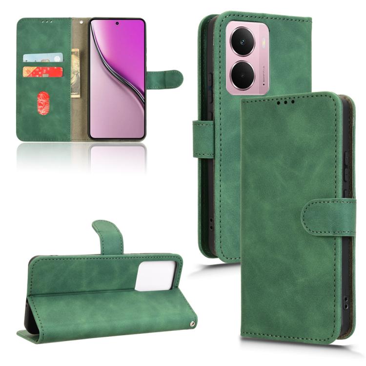 Custodia in pelle con vibrazione magnetica per Realme 15 5G